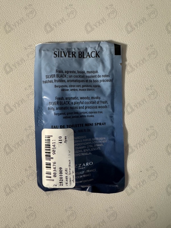 Отзыв Azzaro Silver Black