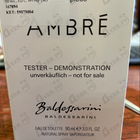 Духи Baldessarini Ambre от Hugo Boss