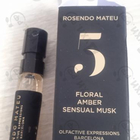 Духи Rosendo Mateu № 5 Floral, Amber, Sensual Musk от Rosendo Mateu Olfactive Expressions