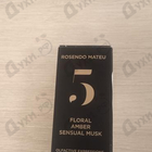 Духи Rosendo Mateu № 5 Floral, Amber, Sensual Musk от Rosendo Mateu Olfactive Expressions