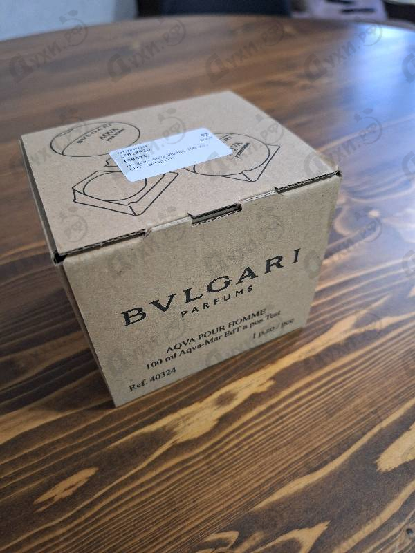 Духи Aqva Marine от Bvlgari