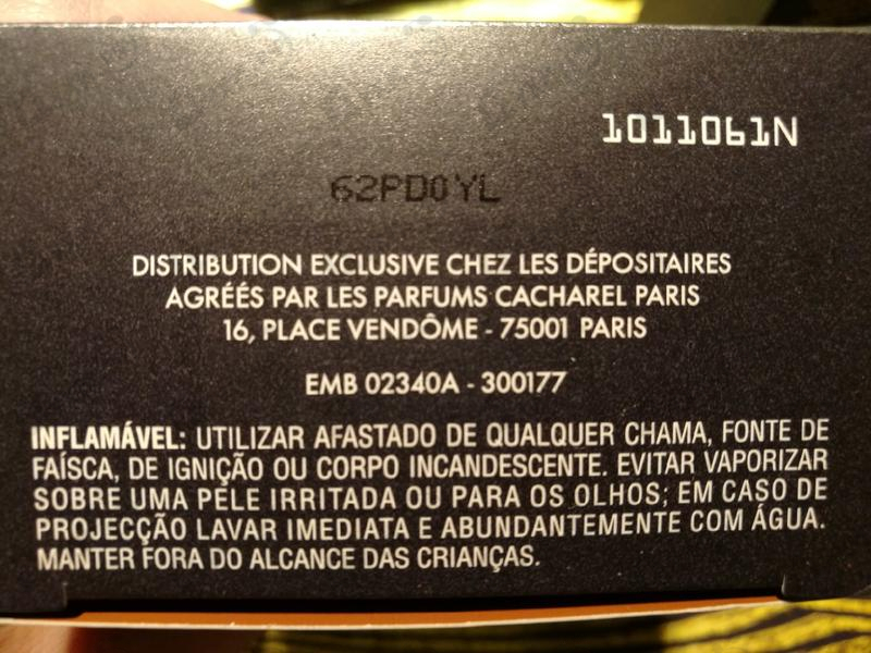 Парфюмерия Pour L'homme от Cacharel