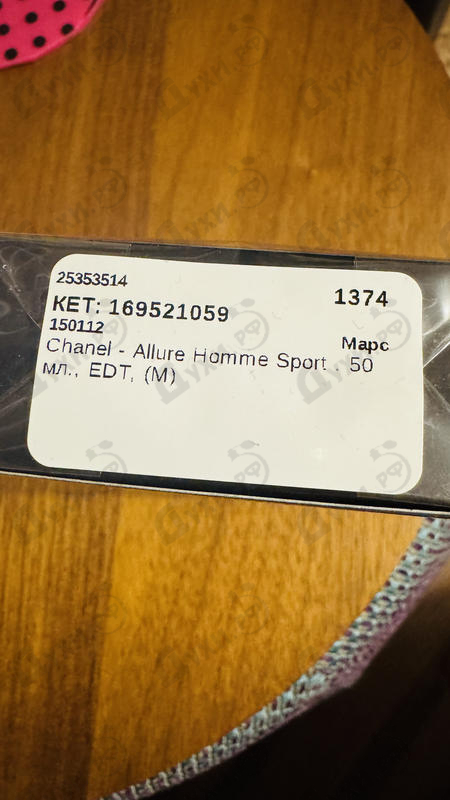 Парфюмерия Allure Homme Sport от Chanel