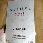 Отзывы Chanel Allure Homme Sport