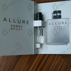Духи Allure Homme Sport от Chanel