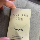 Отзывы Chanel Allure Homme Sport