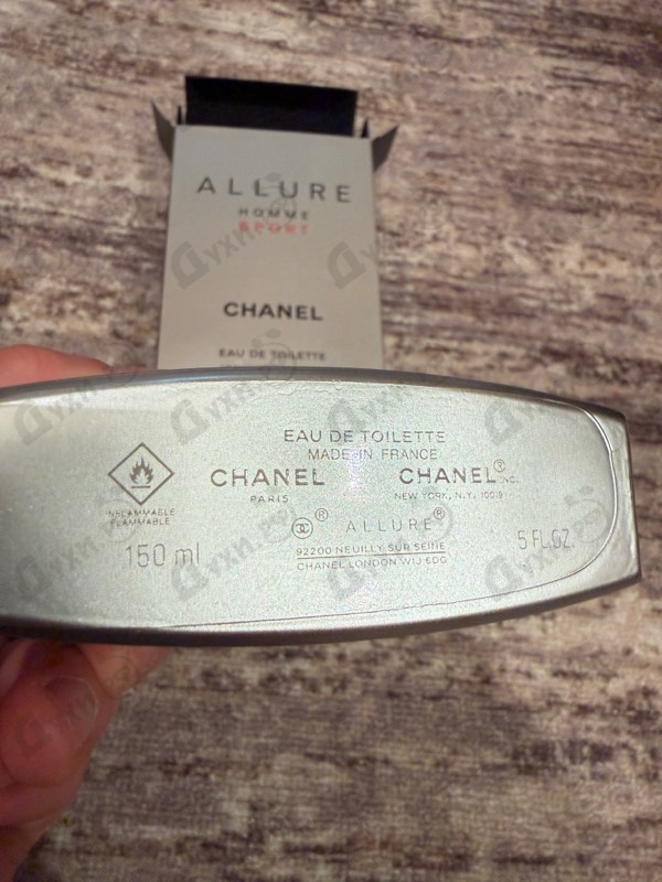 Парфюмерия Allure Homme Sport от Chanel