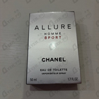 Отзывы Chanel Allure Homme Sport