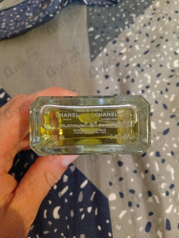 Отзыв Chanel Egoiste Platinum