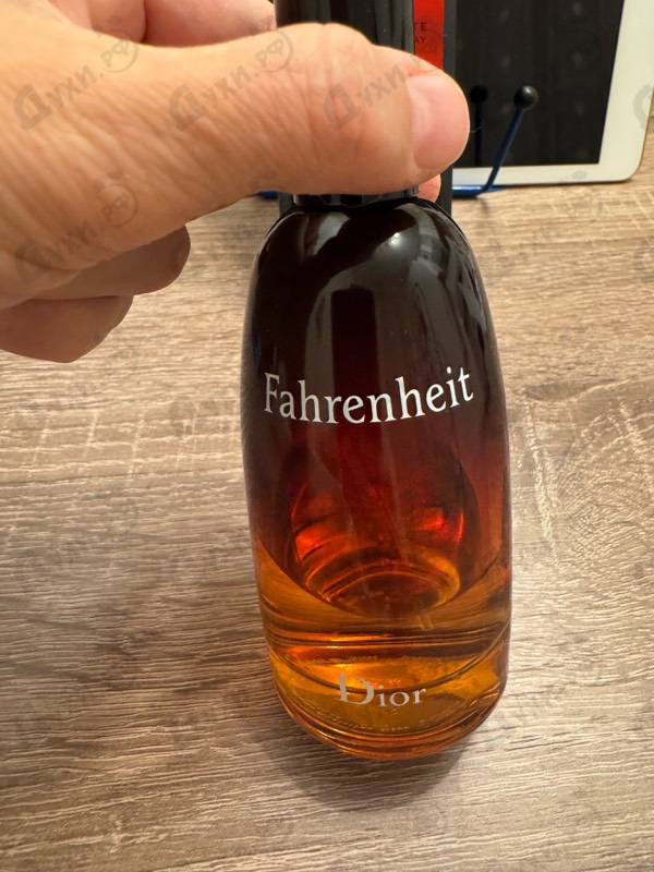 Парфюмерия Fahrenheit от Christian Dior