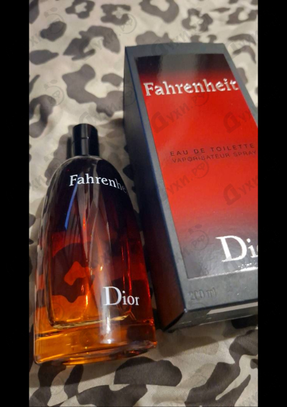 Парфюмерия Fahrenheit от Christian Dior