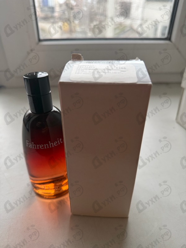 Парфюмерия Fahrenheit от Christian Dior
