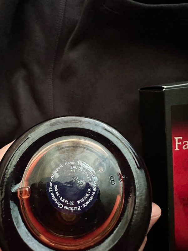 Парфюмерия Fahrenheit от Christian Dior