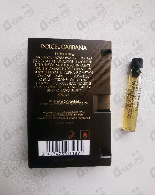 Купить The One от Dolce & Gabbana