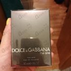 Отзыв Dolce & Gabbana The One