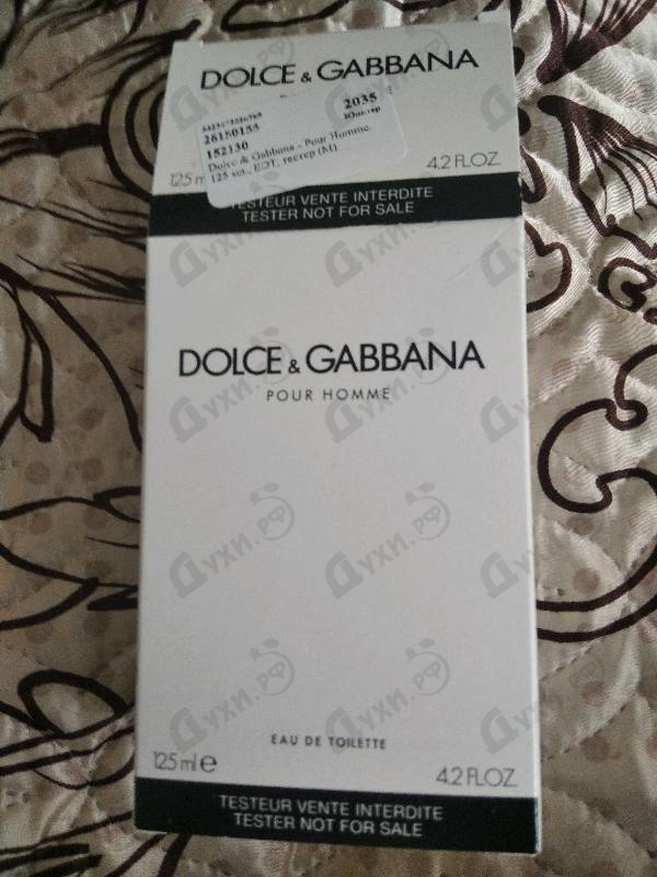 Отзыв Dolce & Gabbana Pour Homme
