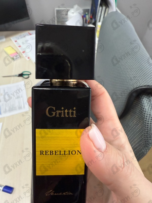 Парфюмерия Rebellion от Gritti