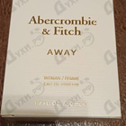Отзыв Abercrombie & Fitch Away