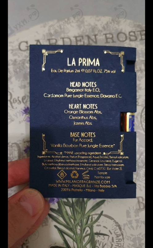 Отзыв Milano Fragranze La Prima