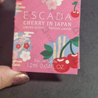 Отзывы Escada Cherry In Japan