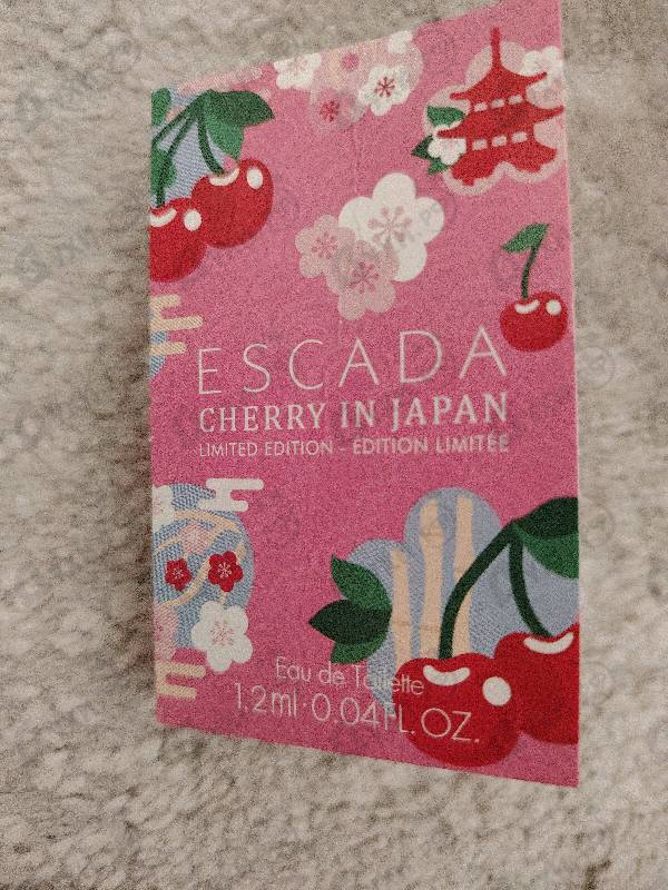 Парфюмерия Escada Cherry In Japan