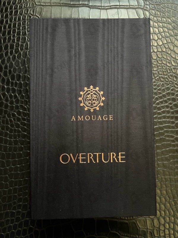 Отзывы Amouage Overture Парфюмерия Overture от Amouage