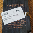 Духи Overture от Amouage