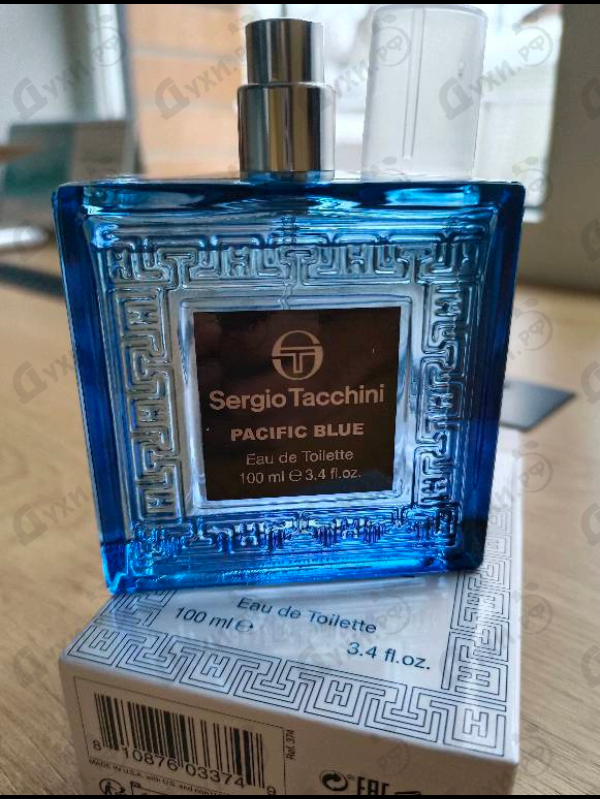 Парфюмерия Pacific Blue от Sergio Tacchini