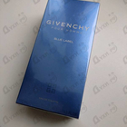 Духи Blue Label от Givenchy
