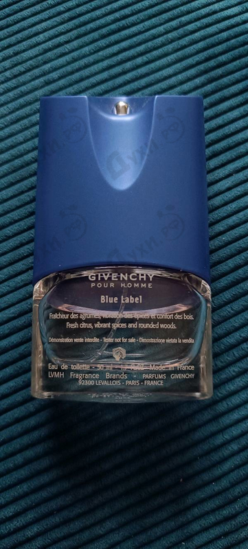Духи Blue Label от Givenchy