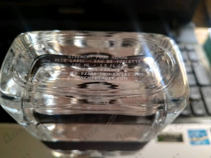 Духи Blue Label от Givenchy