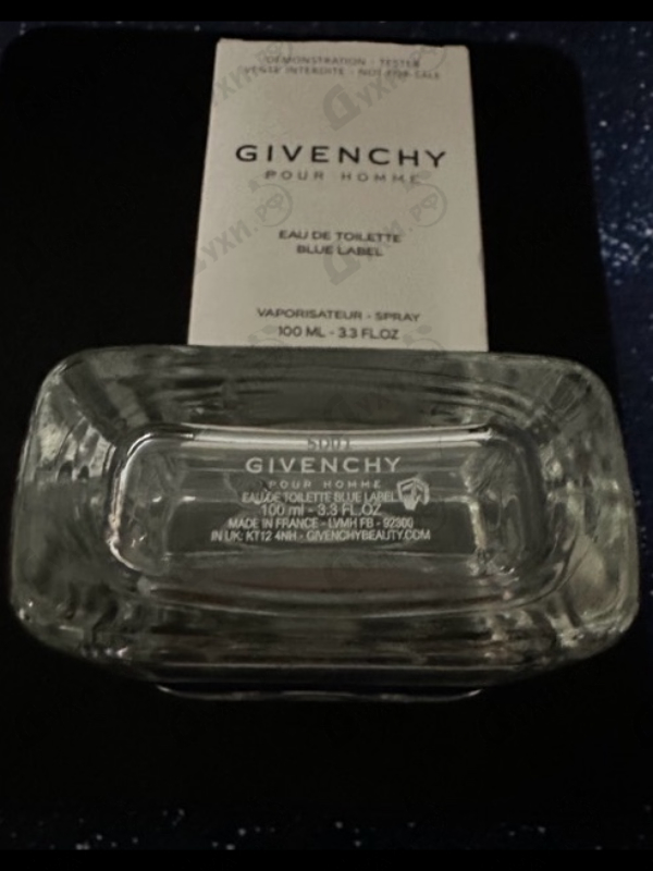 Парфюмерия Givenchy Blue Label