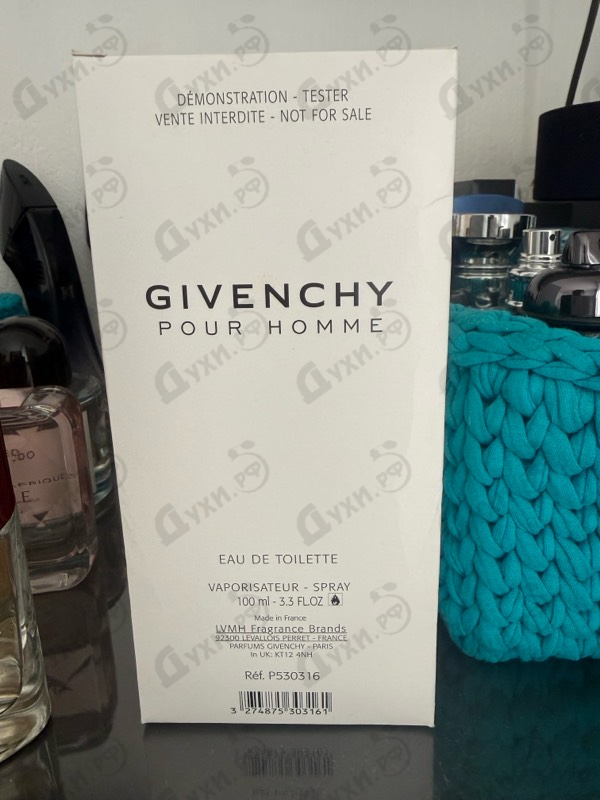 Парфюмерия Pour Homme от Givenchy
