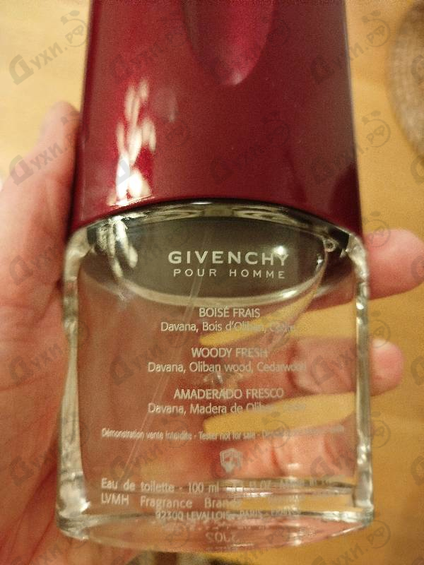 Парфюмерия Givenchy Pour Homme