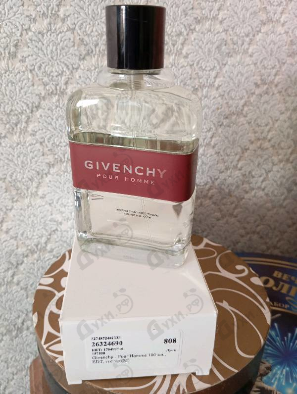 Отзыв Givenchy Pour Homme