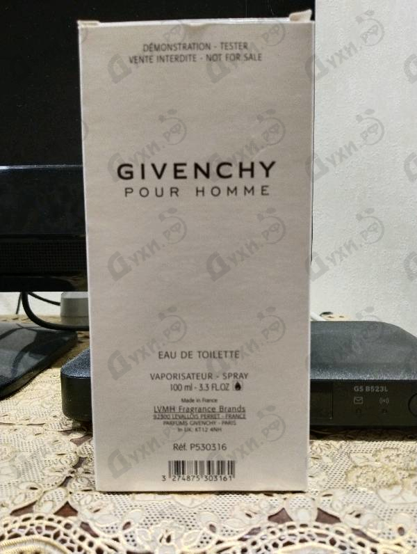 Парфюмерия Givenchy Pour Homme