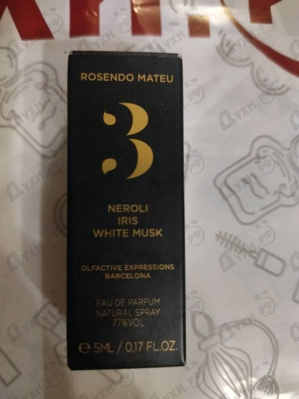 Купить Rosendo Mateu № 3 Neroli, Iris, White Musk от Rosendo Mateu Olfactive Expressions