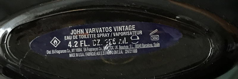 Парфюмерия Vintage от John Varvatos