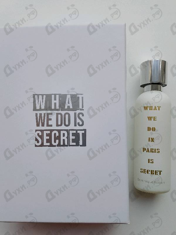 Парфюмерия What We Do In Paris Is Secret от A Lab on Fire