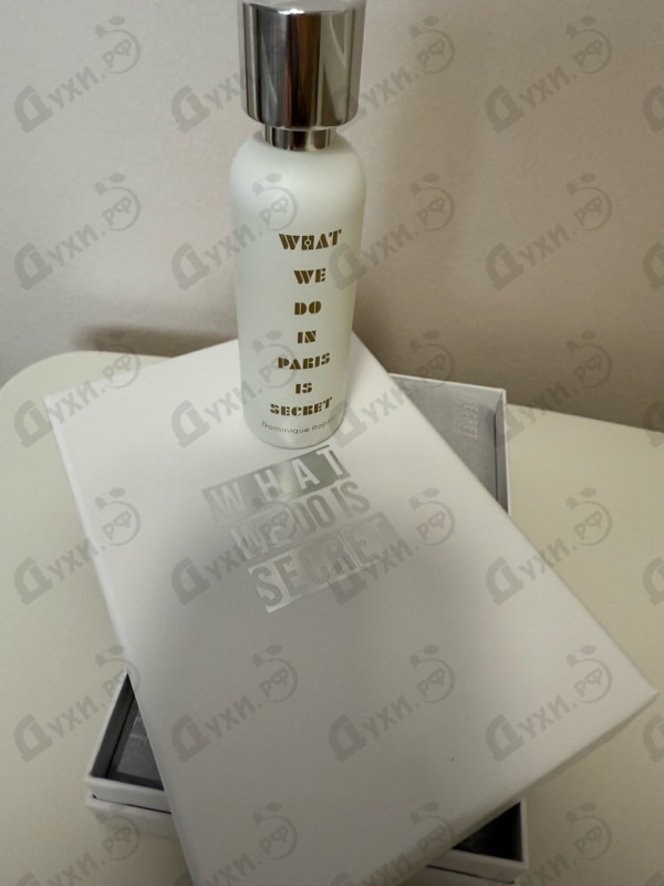 Парфюмерия A Lab on Fire What We Do In Paris Is Secret