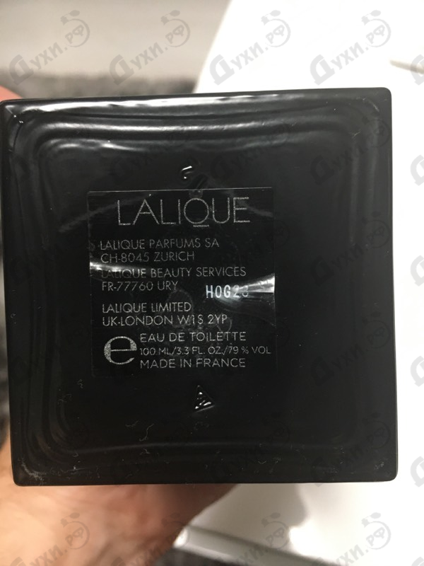 Парфюмерия Encre Noire от Lalique