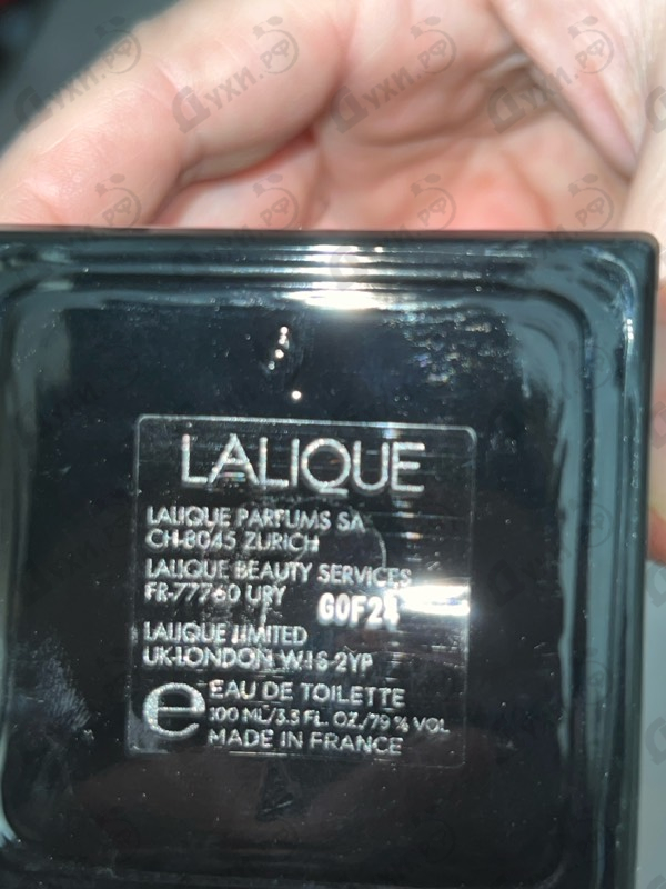 Отзывы Lalique Encre Noire