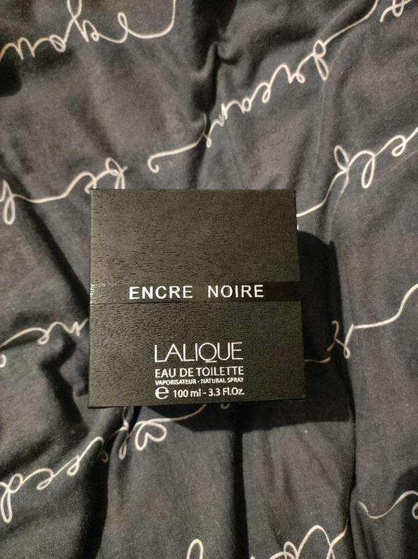 Отзыв Lalique Encre Noire