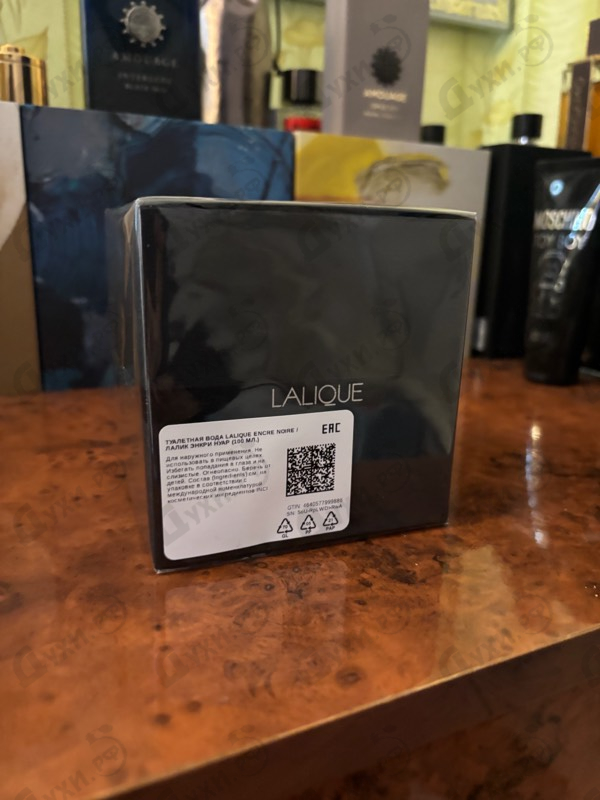 Отзыв Lalique Encre Noire