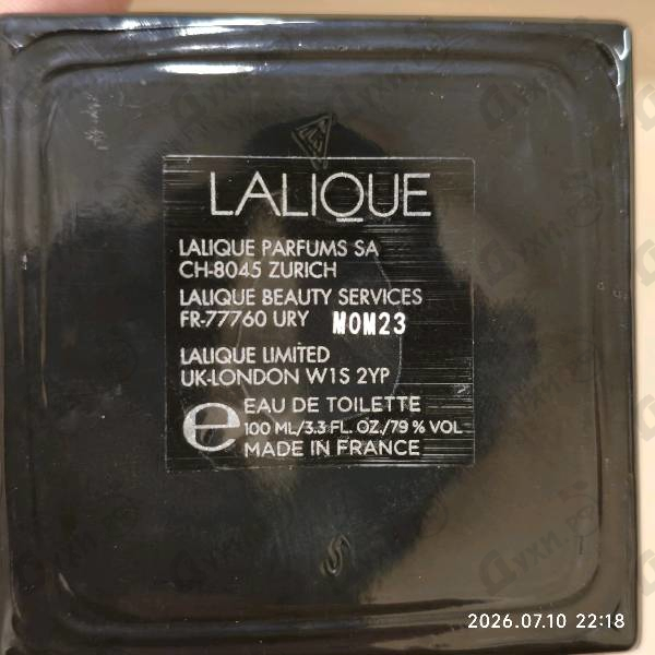 Парфюмерия Encre Noire от Lalique