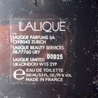 Отзыв Lalique Encre Noire