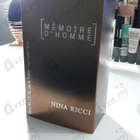 Отзывы Nina Ricci Memoire D'homme