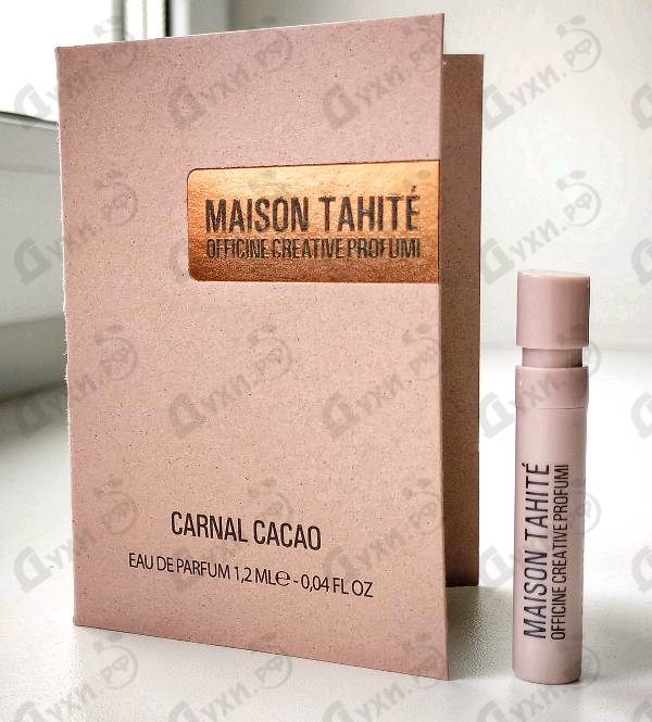 Парфюмерия Carnal Cacao от Maison Tahite