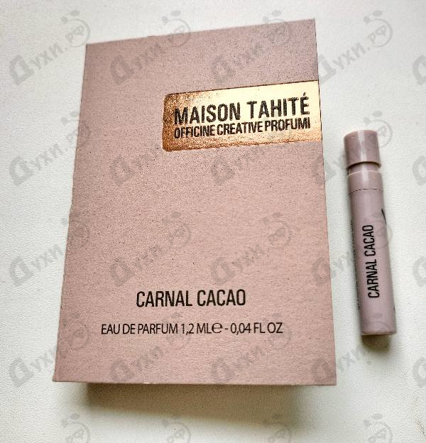 Духи Carnal Cacao от Maison Tahite