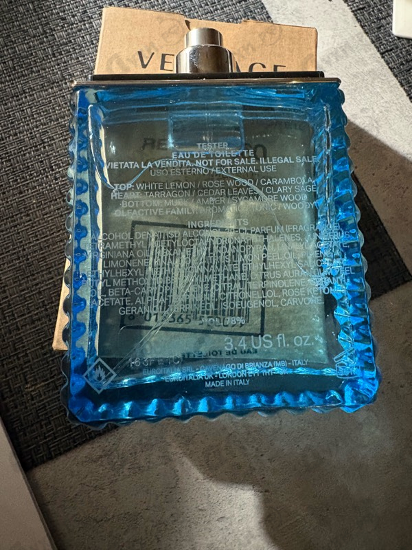 Духи Eau Fraiche от Versace